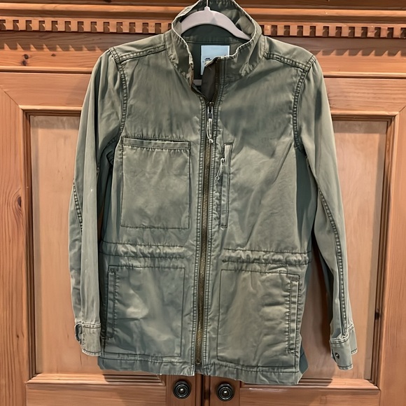 Madewell Olive Green Utility Jacket - Picture 3 of 9